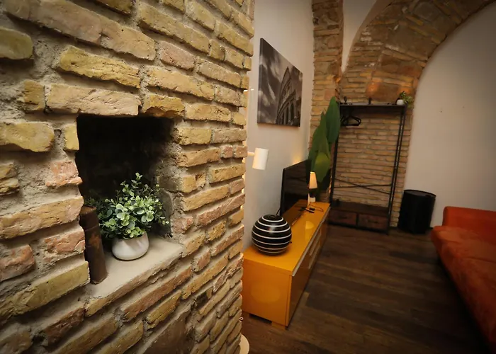 Apartment Loft Con Archi Romani Cuore Di Trastevere Rom