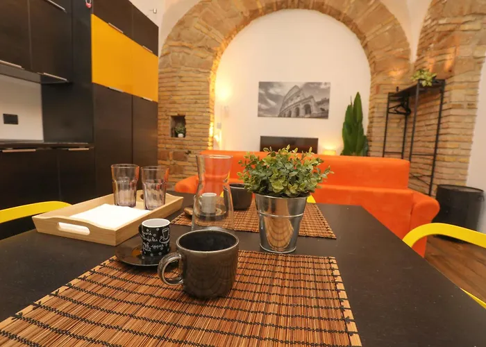 Loft Con Archi Romani Cuore Di Trastevere * Rom